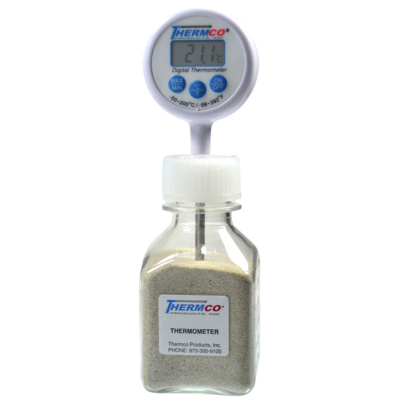 Incubator Digital Bottle Thermometer 60ml SAND - Thermco Products