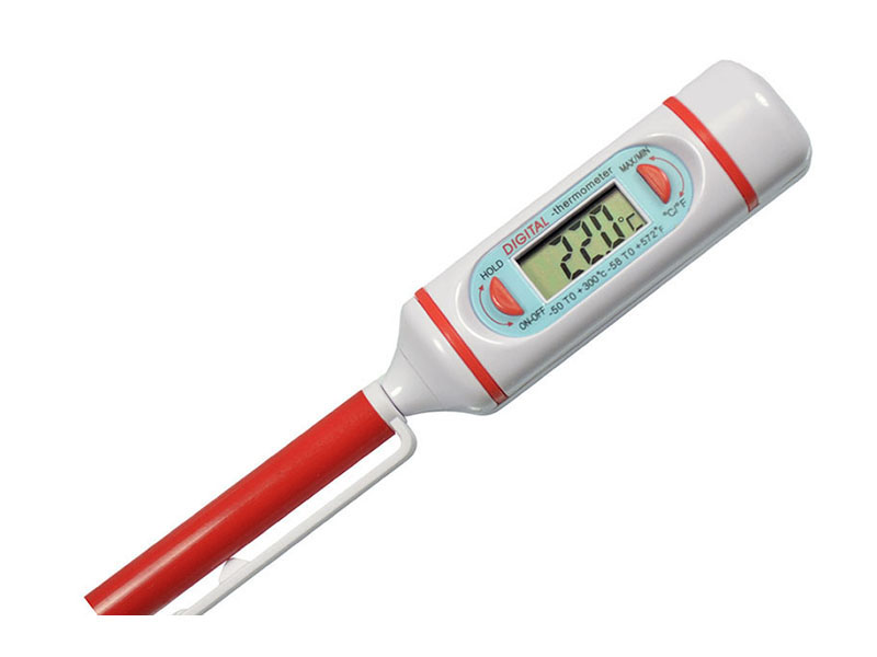  Hotloop Digital Oven Thermometer Heat Resistant up to  572°F/300°C, LCD: Home & Kitchen