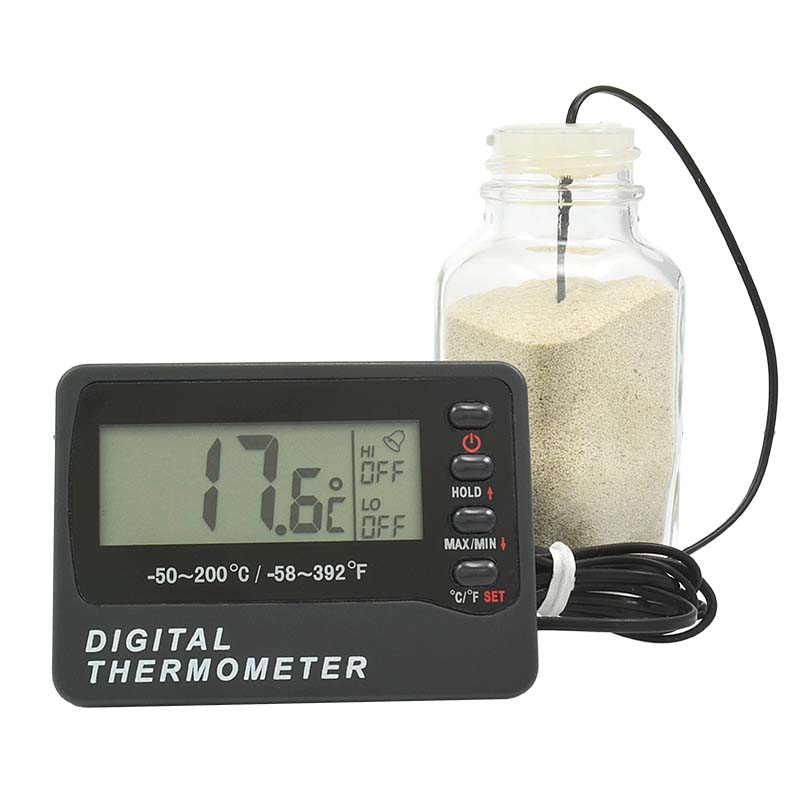 Incubator Digital Bottle Thermometer 60ml SAND - Thermco Products