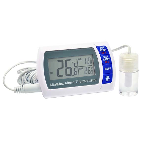 Freezer Triple/Temp Display Digital Thermometer 5ml Glycol