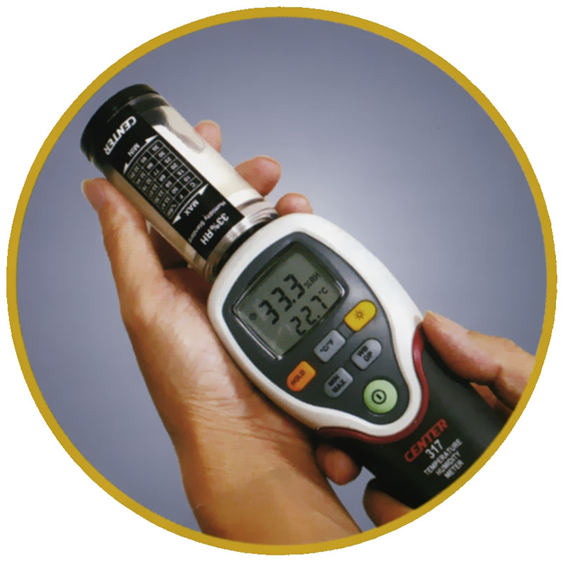 Dew Point Hygrometer / Thermometer W/ Alarm - Thermco Products