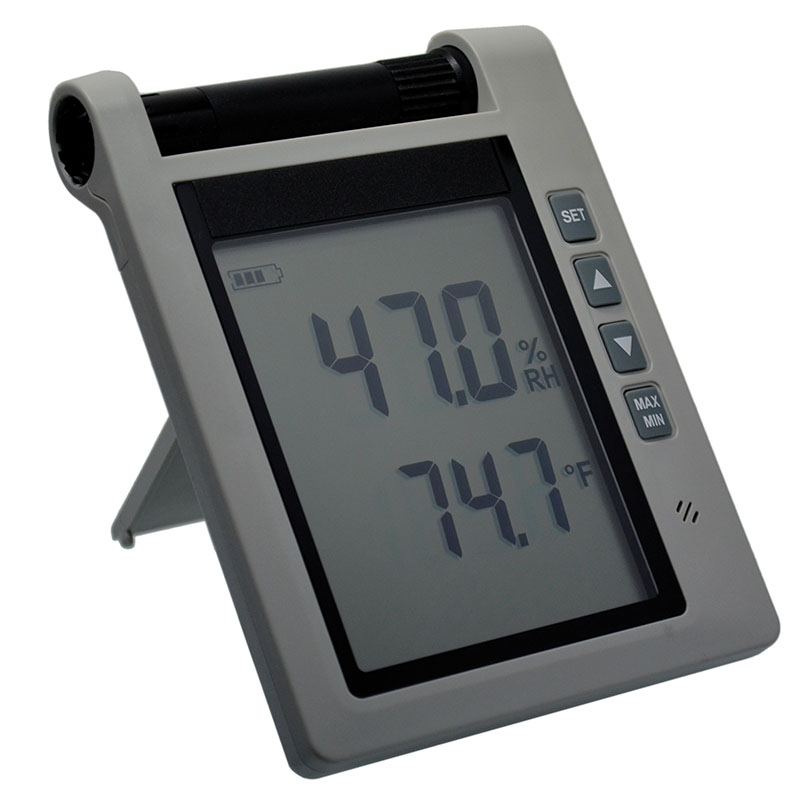 24/7 Environment Monitoring System, Large Easy To Read LCD Display