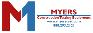 Myers Construction Testing equipment logo