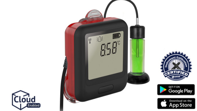EL-WiFi-VACX High-Accuracy WiFi Vaccine Monitoring Kit With Alarm Warning Light and Sounder images